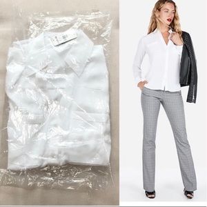 Express Slim Fit Portofino Blouse